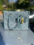 Denim and Bow LV Bag