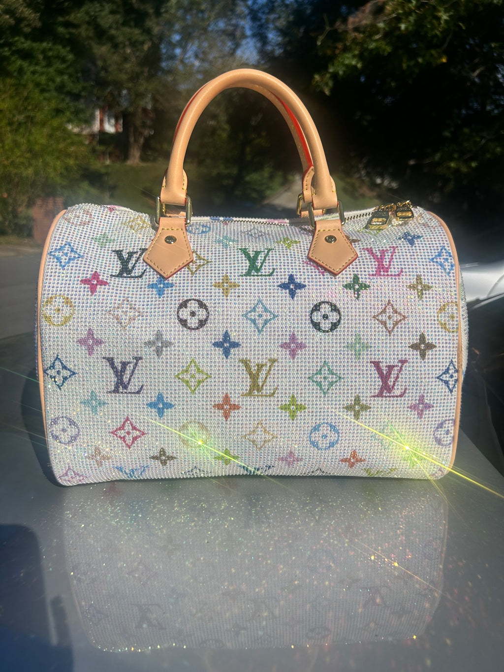 Bling Me Out LV Speedy 30’ Bag (PRE-ORDER)