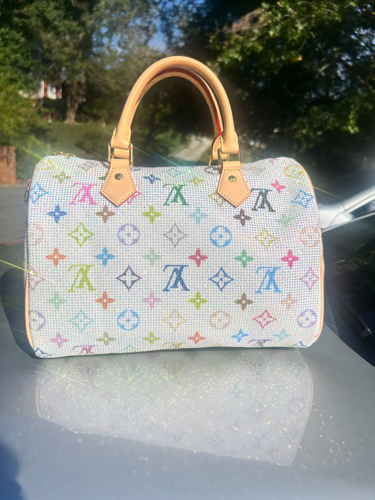 Bling Me Out LV Speedy 30’ Bag (PRE-ORDER)