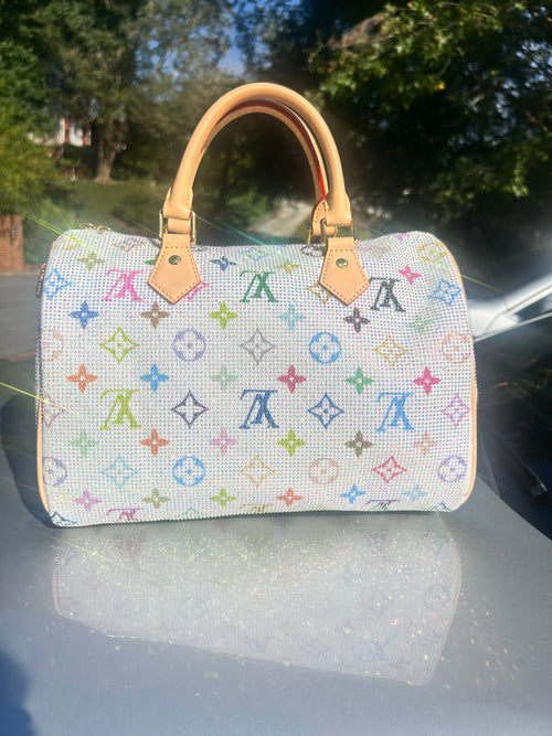 Bling Me Out LV Speedy 30’ Bag (PRE-ORDER)