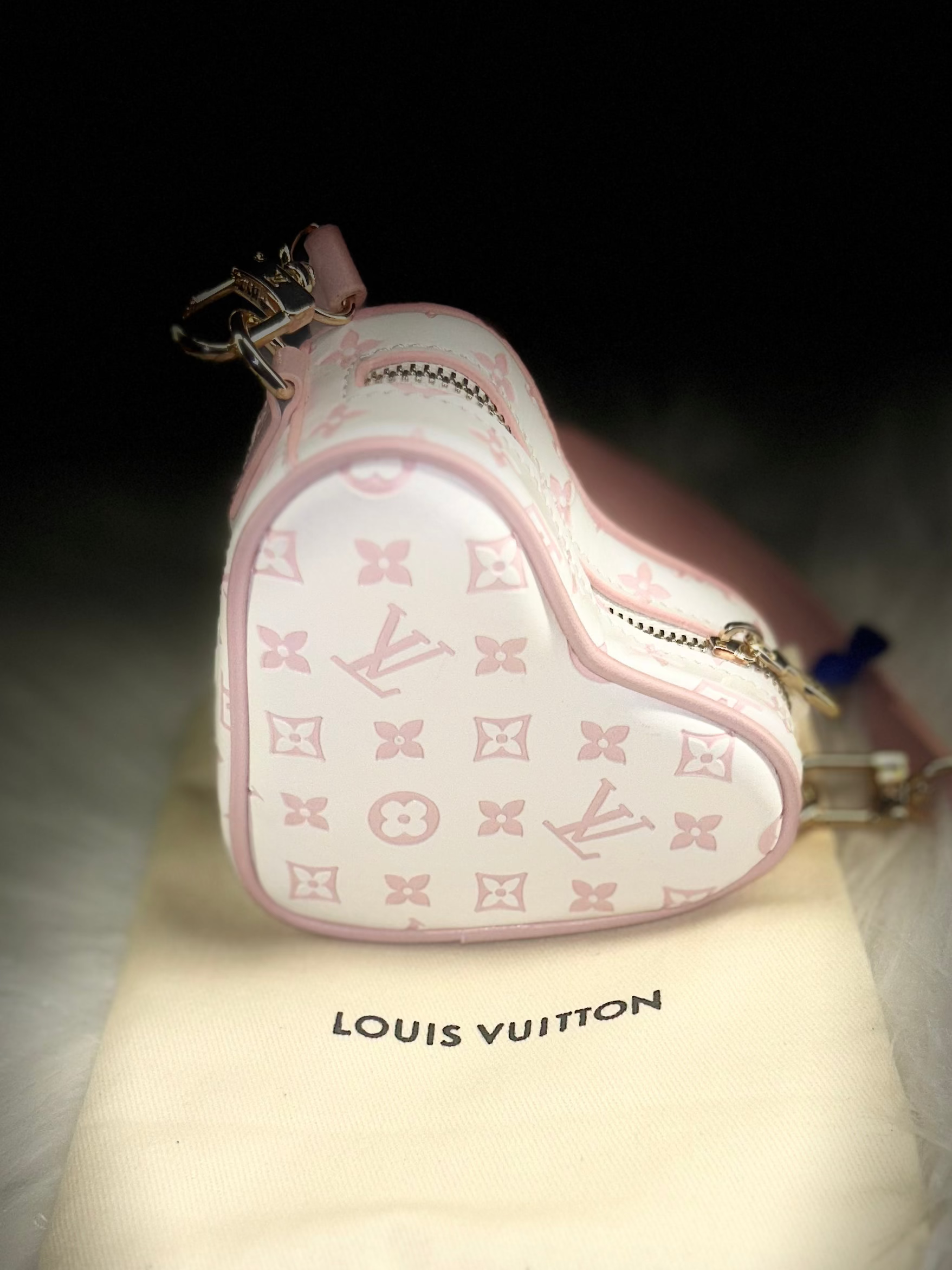 I love you LV handbag
